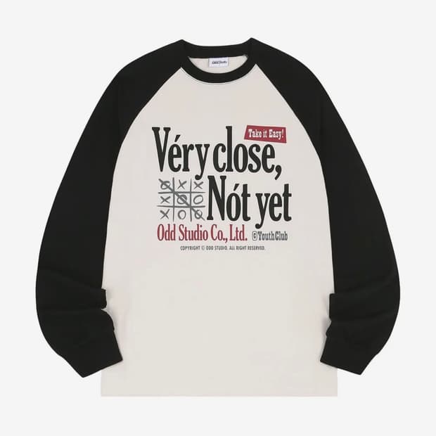 오드스튜디오 롱슬리브 블랙