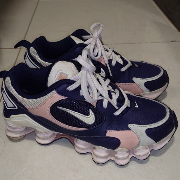 [230] 나이키 올 샥스 TL 노바 네이비 핑크