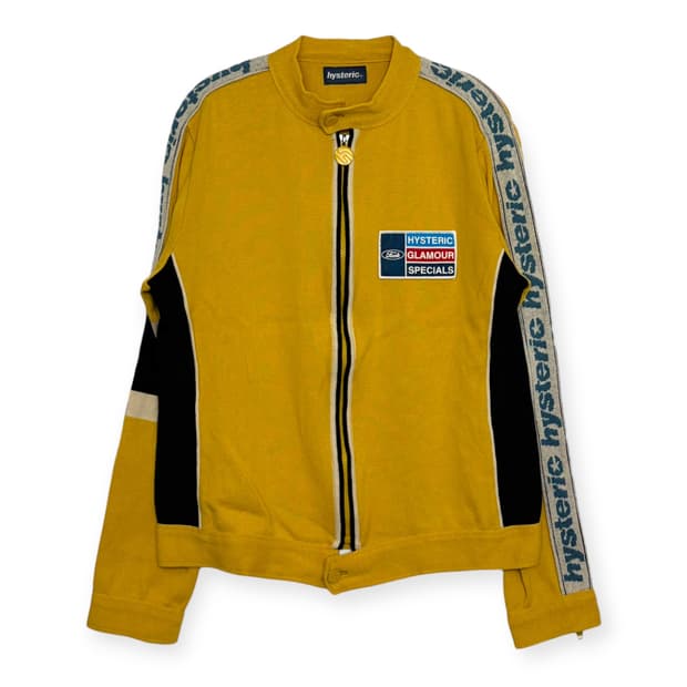 히스테릭글래머 와펜 집업 자켓