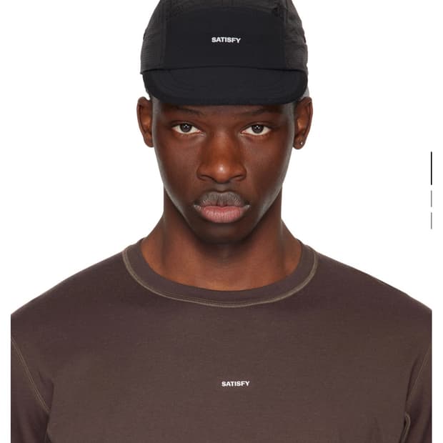 새티스파이 블랙 리피 트레일 볼캡