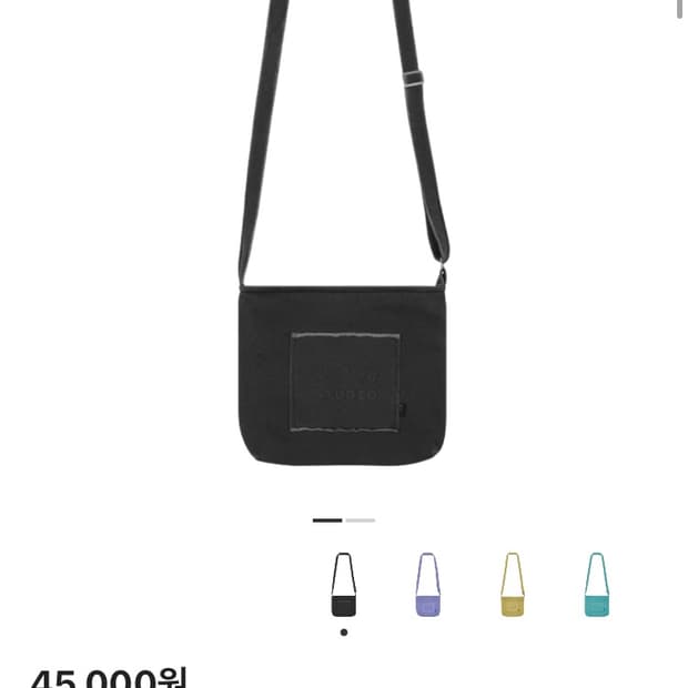 IAB 스튜디오 피그먼트 백 블랙