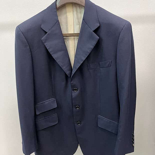 100-105) 브리오니 네이비 콤비자켓 