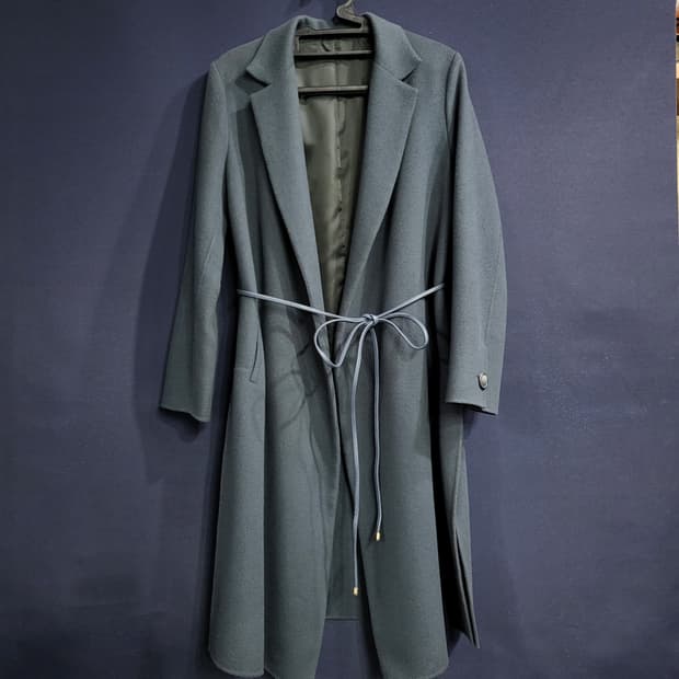 캐시미어.울 핸드메이드 코트
