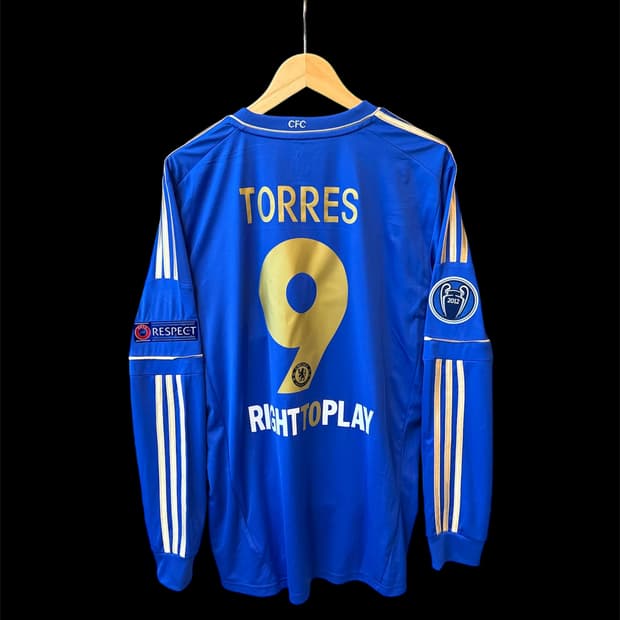 [해외XL]12-13 첼시 홈 긴팔 토레스 유니폼