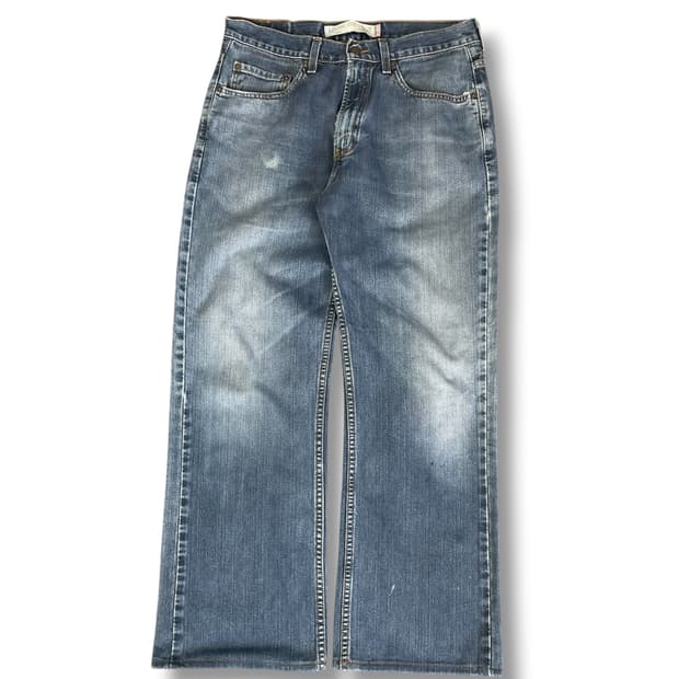 (32) 리바이스 567 32x34 루즈 부츠컷 중청 데님팬츠