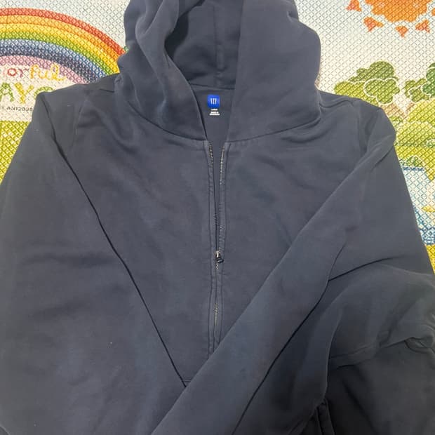 이지갭 후드집업 네이비L