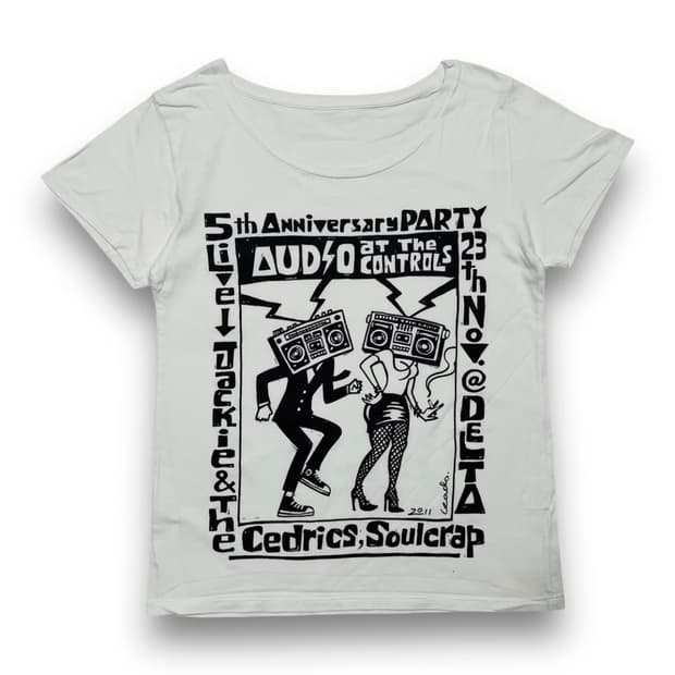 미니멀 세드릭스 소울크랩 1주년 오디오 댄싱 티셔츠