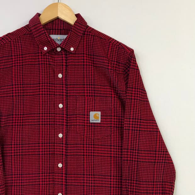 L 칼하트 체크 남방