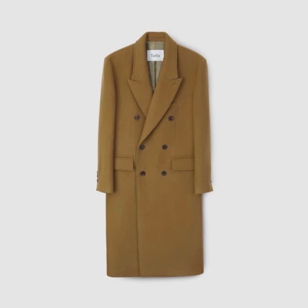 타일레 BRUG DOUBLE BREASTED COAT