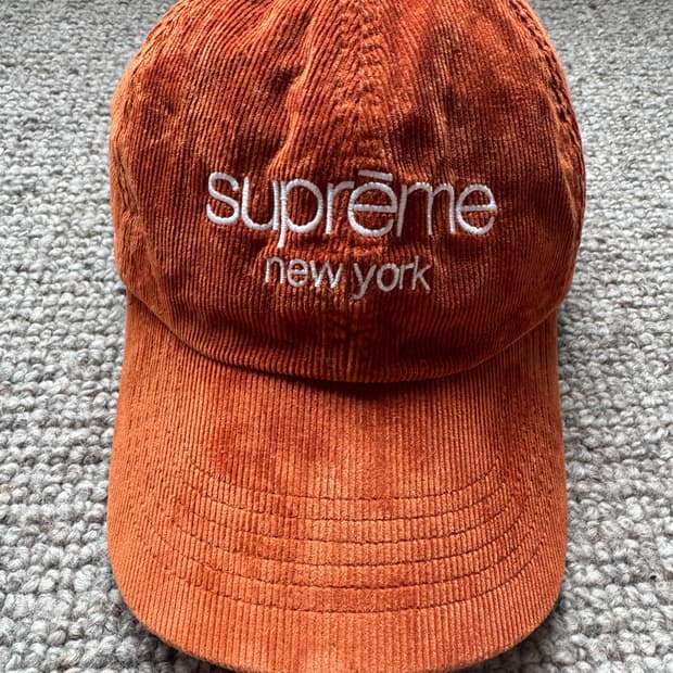 Supreme 슈프림 고어텍스 6패널 코듀로이 볼캡