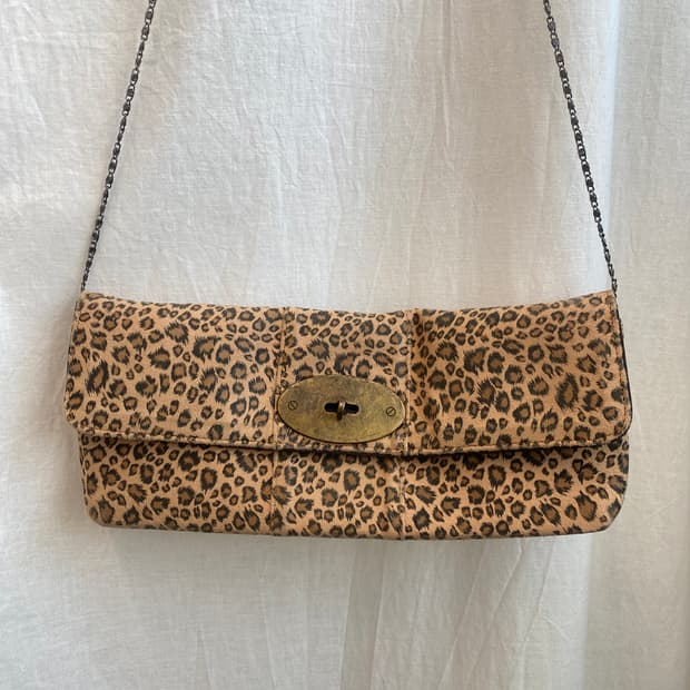 레오파드 크로스백&클러치백