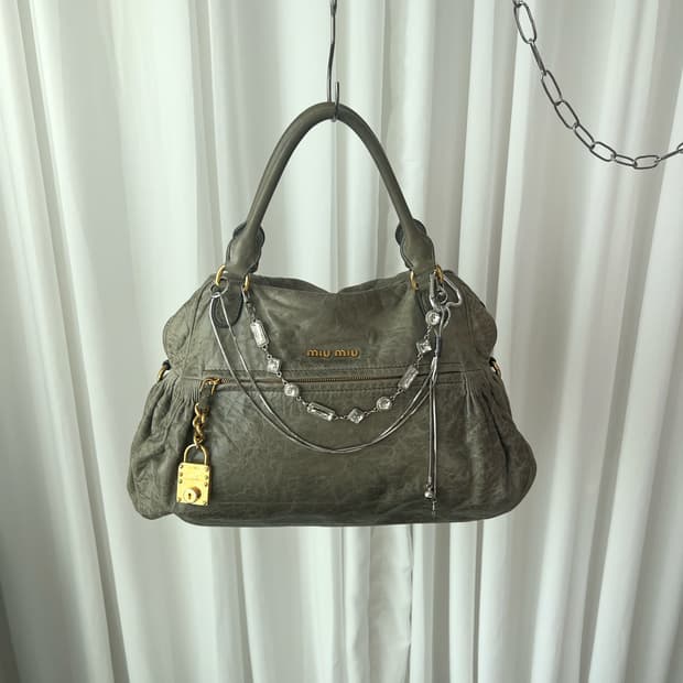 미우미우 2웨이 토트백