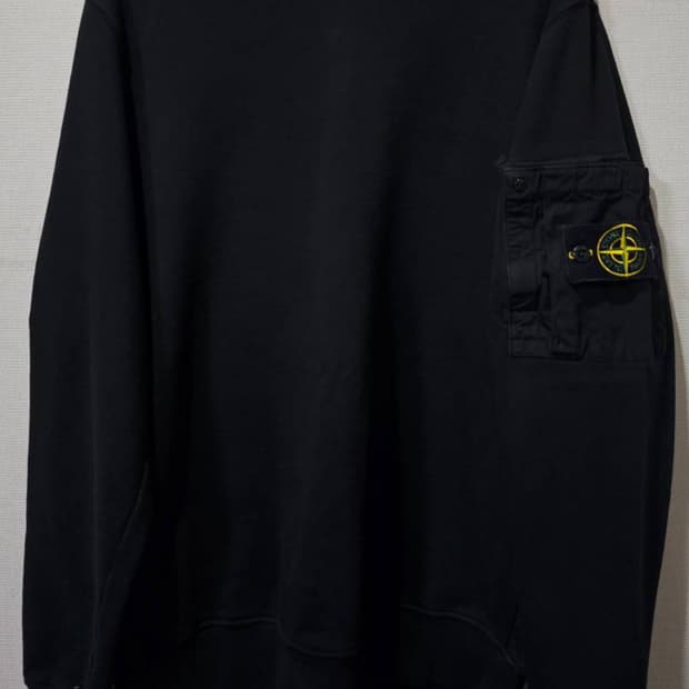 [백화점판/26SS] 스톤아일랜드 포켓 맨투맨 95 / M