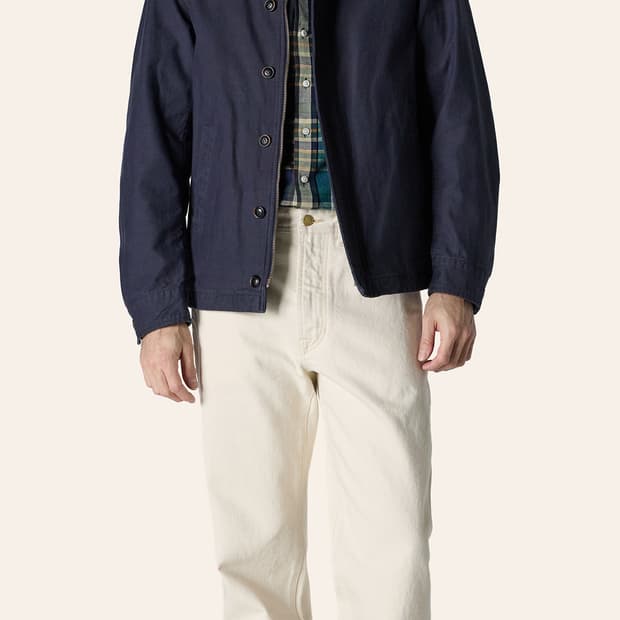 바스통 703 에크루 데님 32