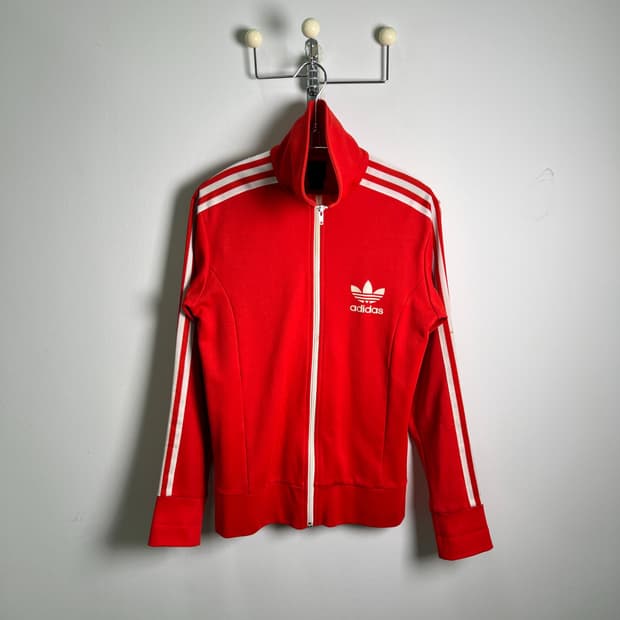 ADIDAS 아디다스 레드 유로파 트랙탑 져지 90