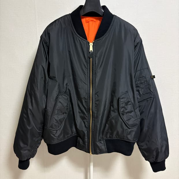 로스코 USAF MA-1 항공점퍼 / 블랙, L