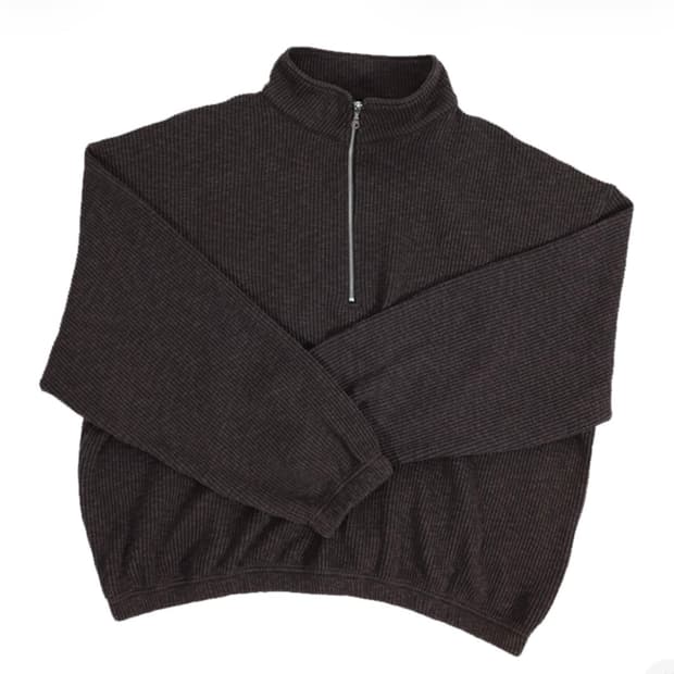 1 논노드 하프집 니트 브라운 미개봉 새제품 판매