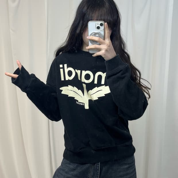 Mardi Mercredi Black Sweatshirt