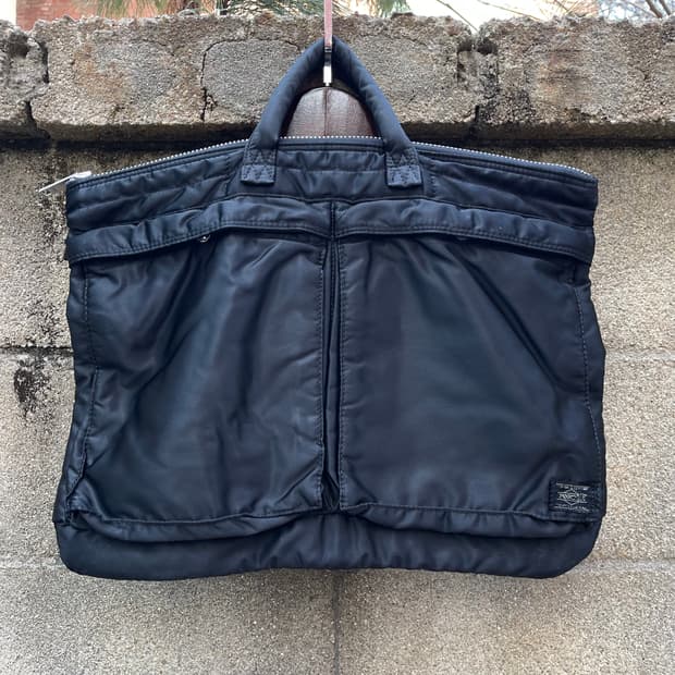 [OS] Porter 탱커 숏 헬멧백 라지 블랙