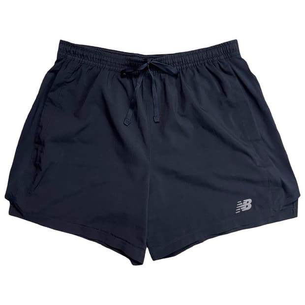 NEW BALANCE RC 5인치 우븐 러닝 쇼츠 L