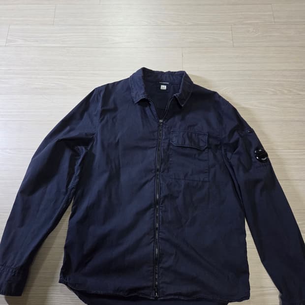 [정품/M] C.P. 컴퍼니가먼트다잉 오버셔츠 네이비
