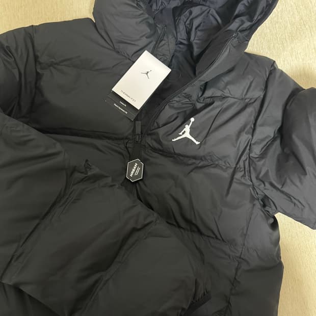 조던 브루클린 퍼퍼 자켓 블랙 90(xs) 패딩 • 아우터