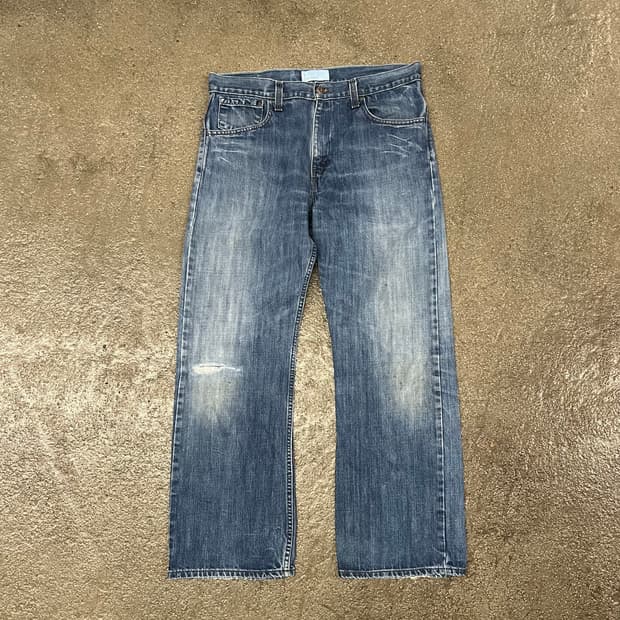 00s 리바이스 실버탭 루즈 부츠컷 (35“)