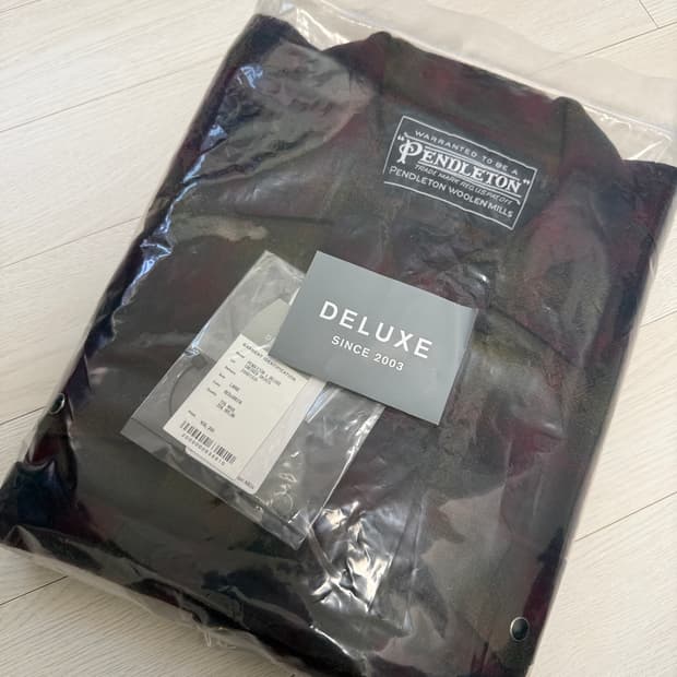 PENDLETON X DELUXE 옴브레 체크 셔츠