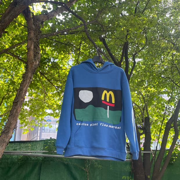 CPFM X McDonald 콜라보 후드티
