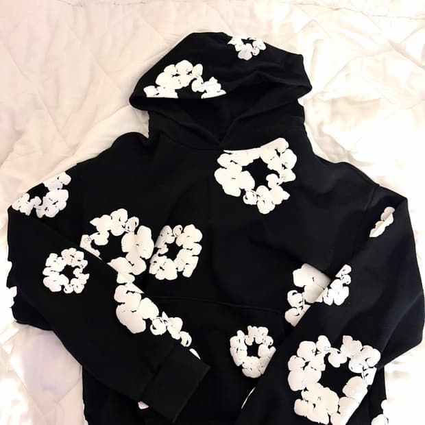 Denim Tears Black hoodie M 데님티어스 후드티 블랙