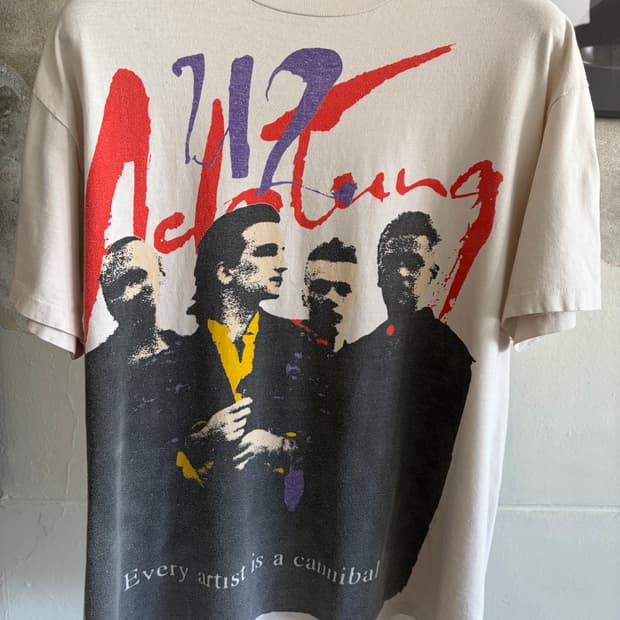 90s U2 투어 티셔츠