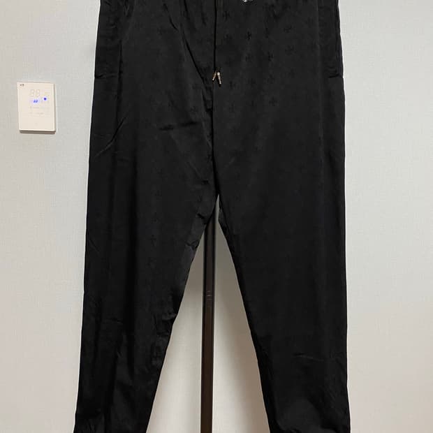 [M] 크롬하츠 매치포인트 크로스 모노그램 팬츠 블랙