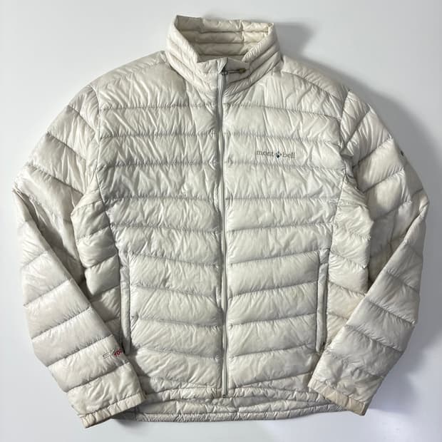 Mont-bell 몽벨00‘s 화이트EX1000 구스다운 패딩