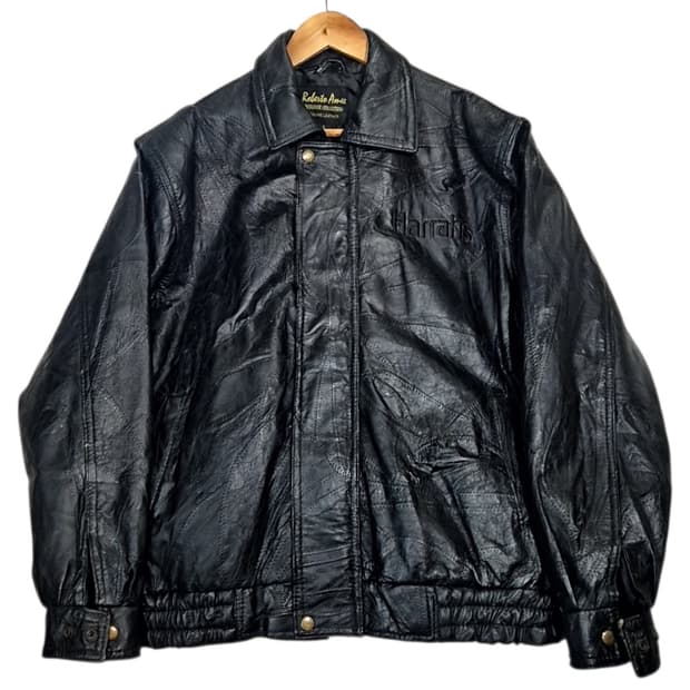 Roberto Anna 빈티지 가죽 자켓