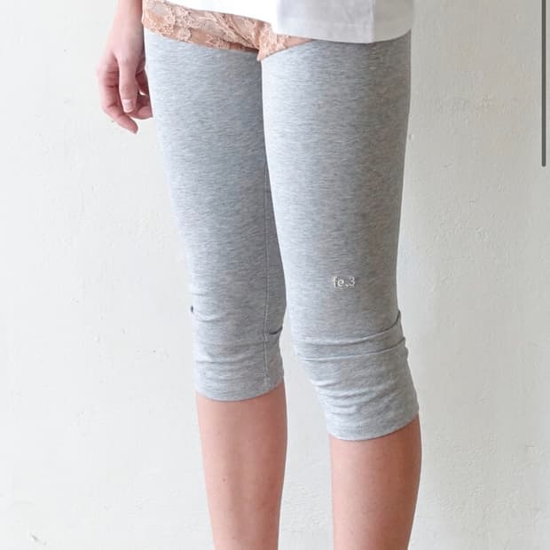 샵페어리 half leggings (melange grey)