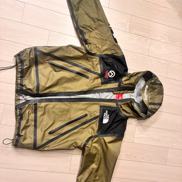 슈프림 노스페이스 서밋 올리브 L