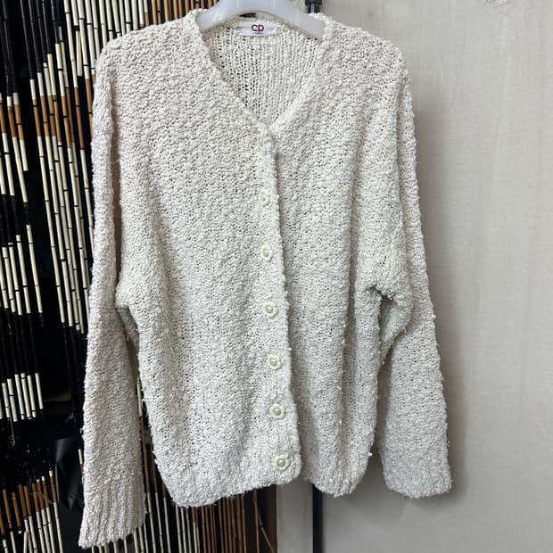 cp tokyo flower button cardigan