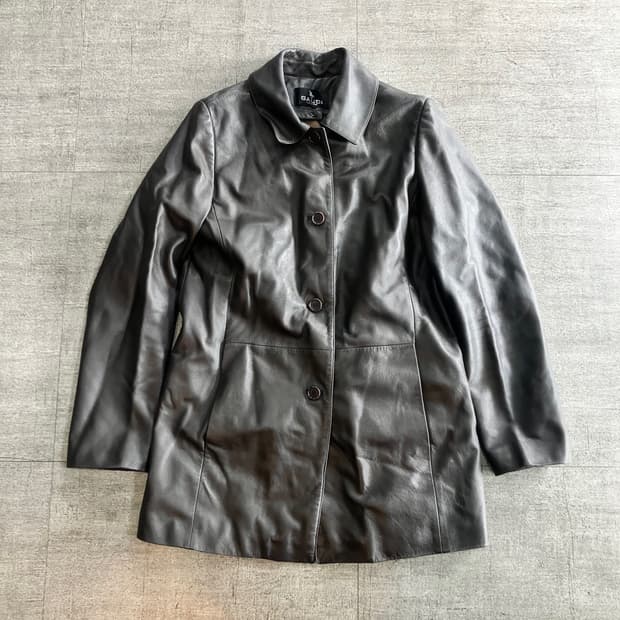 Gaudi 아메카지보헤미안 긱시크 4버튼 레더자켓