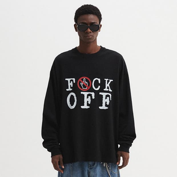 [XL] dnsr F.O 롱슬리브 블랙