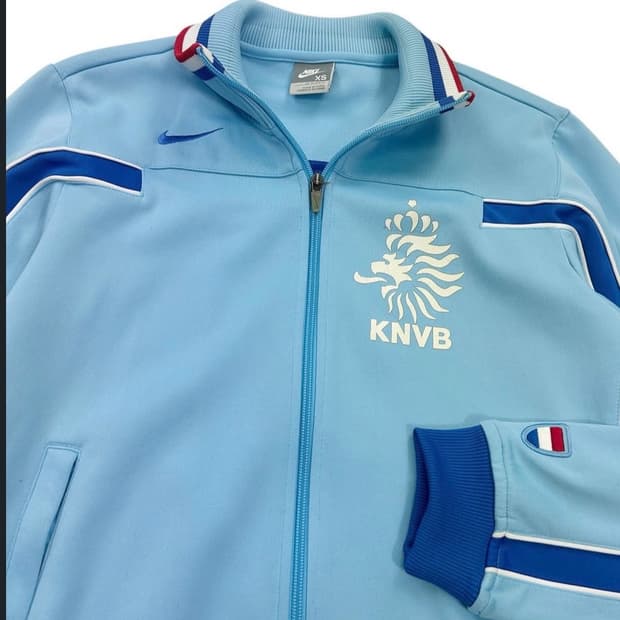 나이키 네덜란드 희귀 트랙탑 져지