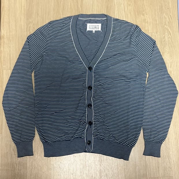 메종 마틴 마르지엘라 13ss 스트라이프 가디건 s사이즈