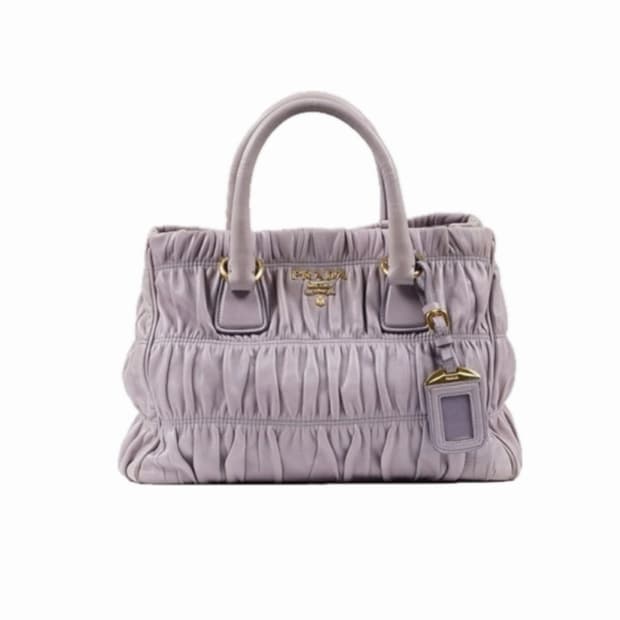 Prada 프라다 고프레 숄더백 라벤더