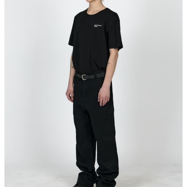 M) 플라스틱프로덕트 플렌트 팬츠 블랙