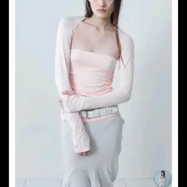 세릭 볼레로 세트 핑크(택o)