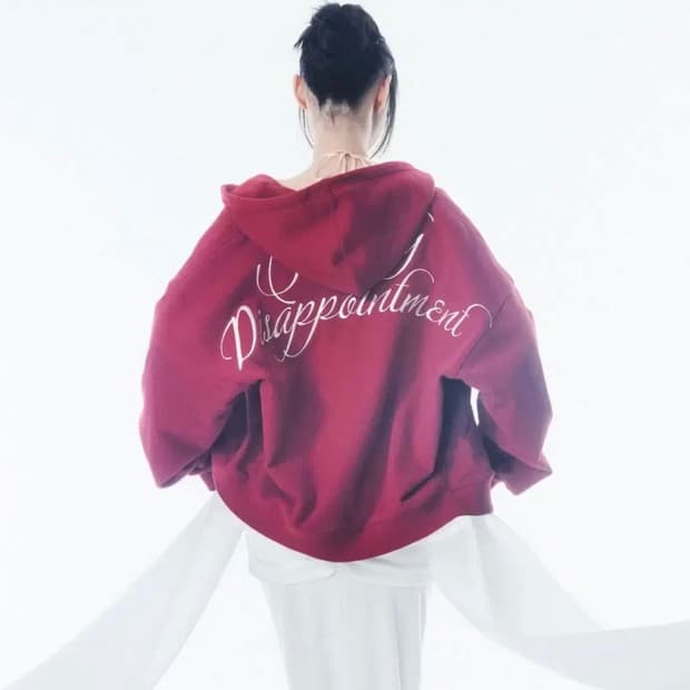 SCULPTOR 스컬프터 Bad Seed Hoodie Zip-Up Red