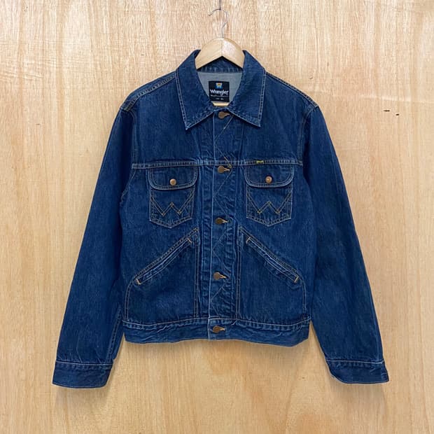 90's WRANGLER 124mj denim jacket 랭글러 데님