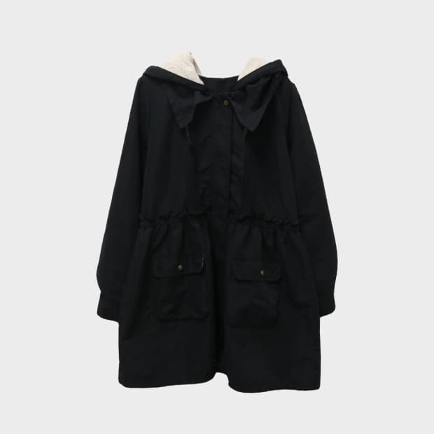 뽀글이 히메갸루 프릴 야상 점퍼 63622