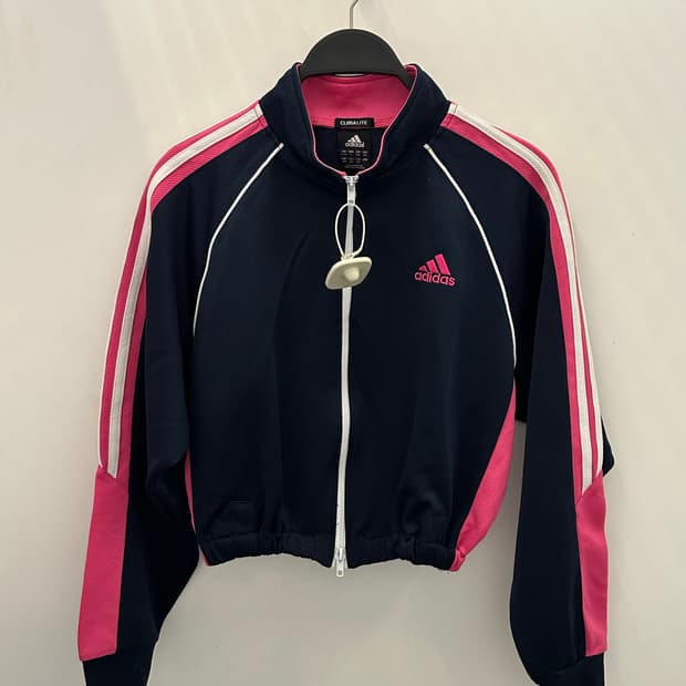 ADIDAS 아디다스 리메이크 2-WAY 크롭져지