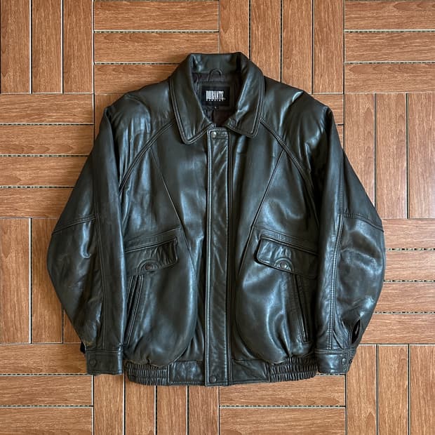 90’s Durante sheep skin leather jacket