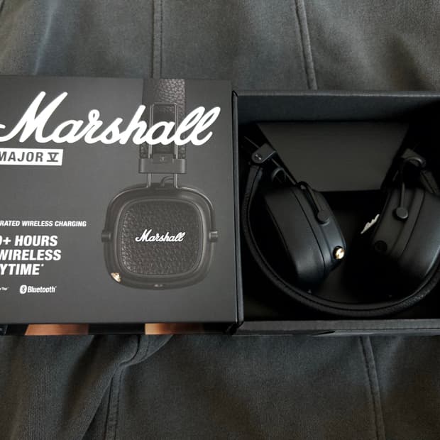 마샬 메이저 5 Marshall Major 5 블랙 Black